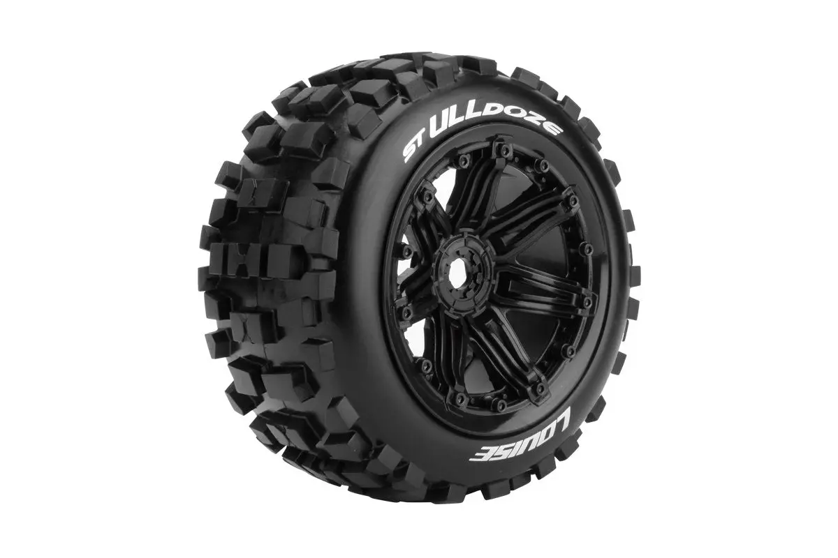 Louise St-Ulldoze 1:8 Stadium Truck Sport Tyre On Black Wheel 2Pcs - Lt3288b 1