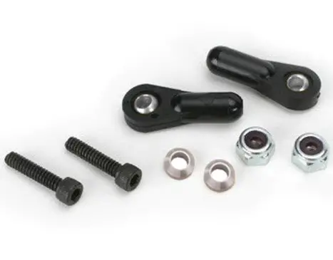 Dubro 6-32 Monster Ball Links W/ Hardware 2Pcs - Dbr2315 1