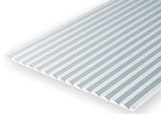 Evergreen .75X300x600mm Large Scale 1:20.3 Novelty Siding 1Sht - Eg14613 1