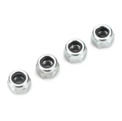 Dubro 4Mm Nyloc Nuts 4Pcs - Dbr2102 1