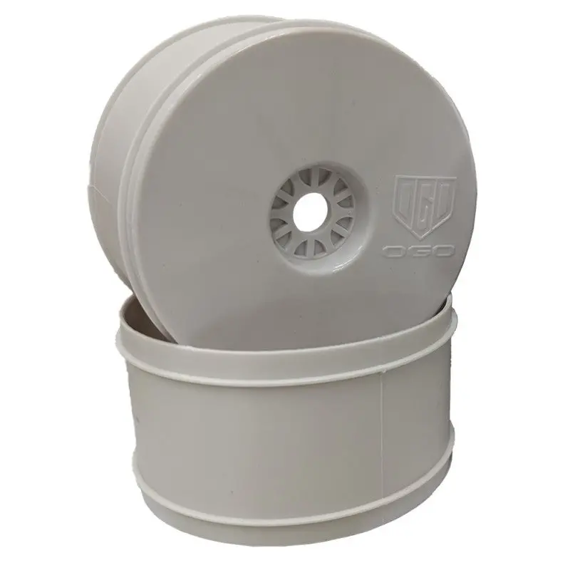 1/8Th Truggy White Wheel - Set Of 4 1