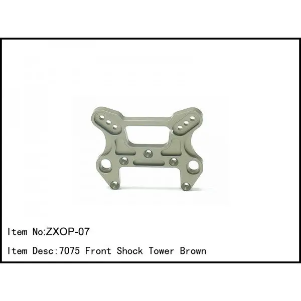 Caster 7075 Front Shock Tower - Cazxop-07 1