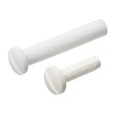 Pan Head Screw, M5x10, Nylon (5Pcs) Gf-0310-010 1