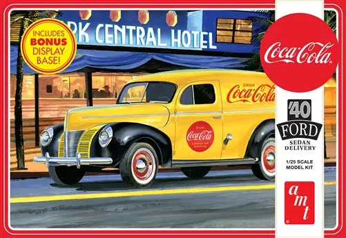 Amt 1940 Ford Coca-Cola Sedan Delivery 1:25 - Amt1161 1