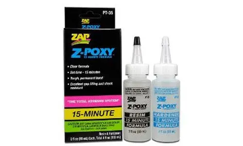 Zap Z-Poxy 15Min Cure Epoxy 4Oz - Pt-35 1