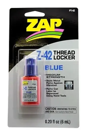 Zap Blue Threadlock 1Oz - Pt-42 1