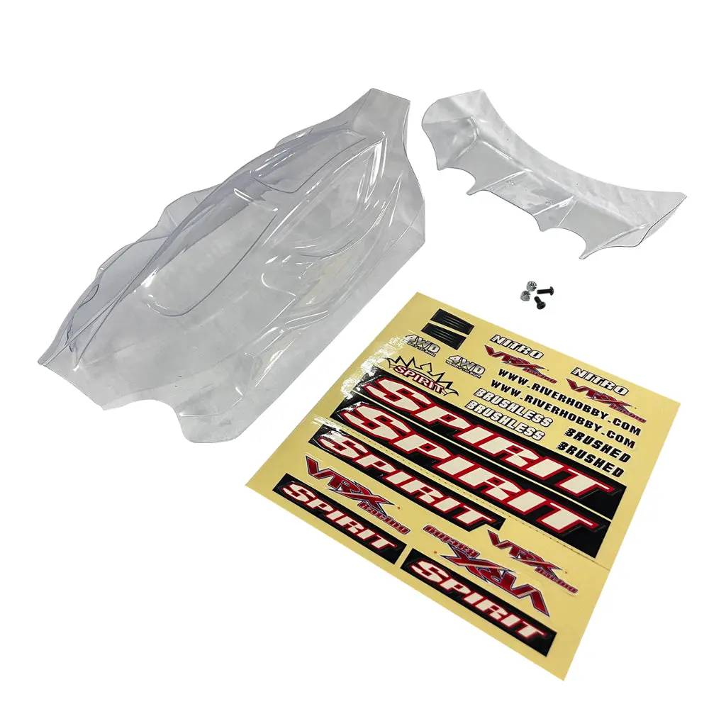 Riverhobby Clear Body Suit Spirit Buggy 1:10 - Rh-R0069 1