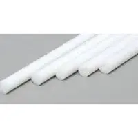 Evergreen 2.0 Diameterx350mm Styrene Rod White 6Pcs - Eg212 1