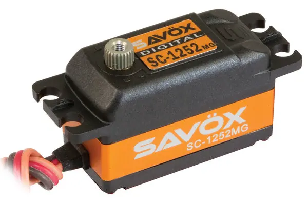 Savox 7Kg Mg Servo Low Profile Super Speed - Sav-Sc1252mgp 1