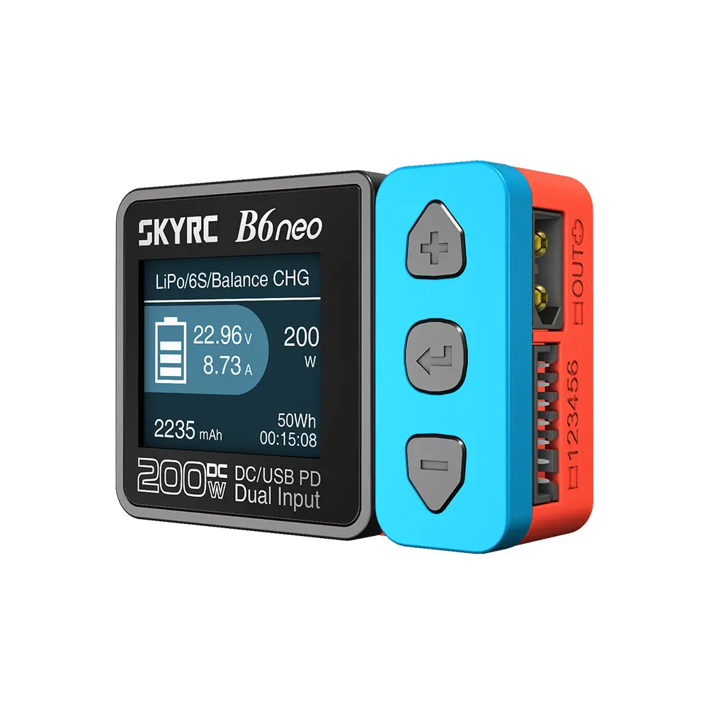 B6neo Dc Charger - Red/Blue * 1