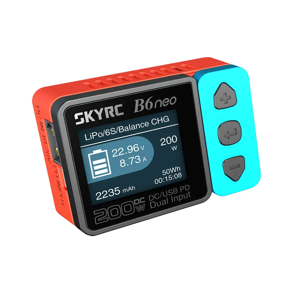B6neo Dc Charger - Red/Blue * 2