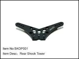Caster Buggy Upgrade Rear Shock Tower - Caskop001 1