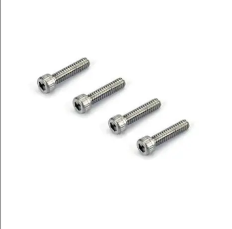 Dubro 6-32X3/4In Stainless Steel Socket Head Cap Screws 4Pcs - Dbr3120 1