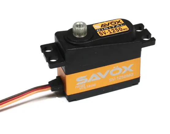 Savox 4.6Kg Mg Low Profile Servo - Sav-Sv1250mgp 1