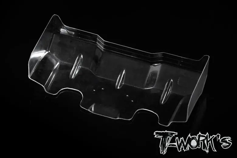 1/10Th Lightweight Lexan Flat Wing 6.5" Wide - 2Pcs 1