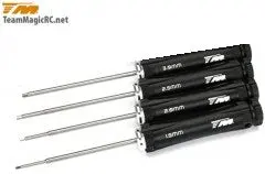 Team Magic Metric Hex Tool Set 4Pcs - Tm117057a 1