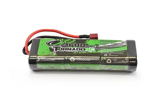 Tornado 3600Mah 7.2V Nimh Battery Deans - Trc-3600D 1
