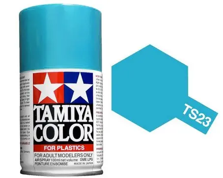 Tamiya Ts-23 Light Blue Gloss Spray 100Ml - 85023 1