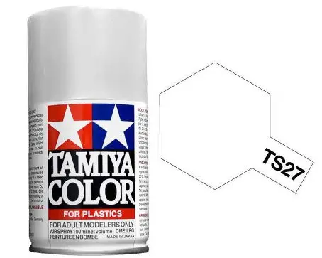 Tamiya Ts-27 White Matt Spray 100Ml - 85027 1