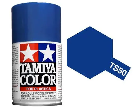 Tamiya Ts-50 Mica Blue Gloss Spray 100Ml - 85050 1