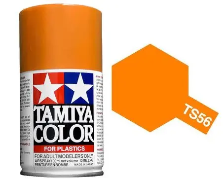 Tamiya Ts-56 Brilliant Orange Gloss Spray 100Ml - 85056 1