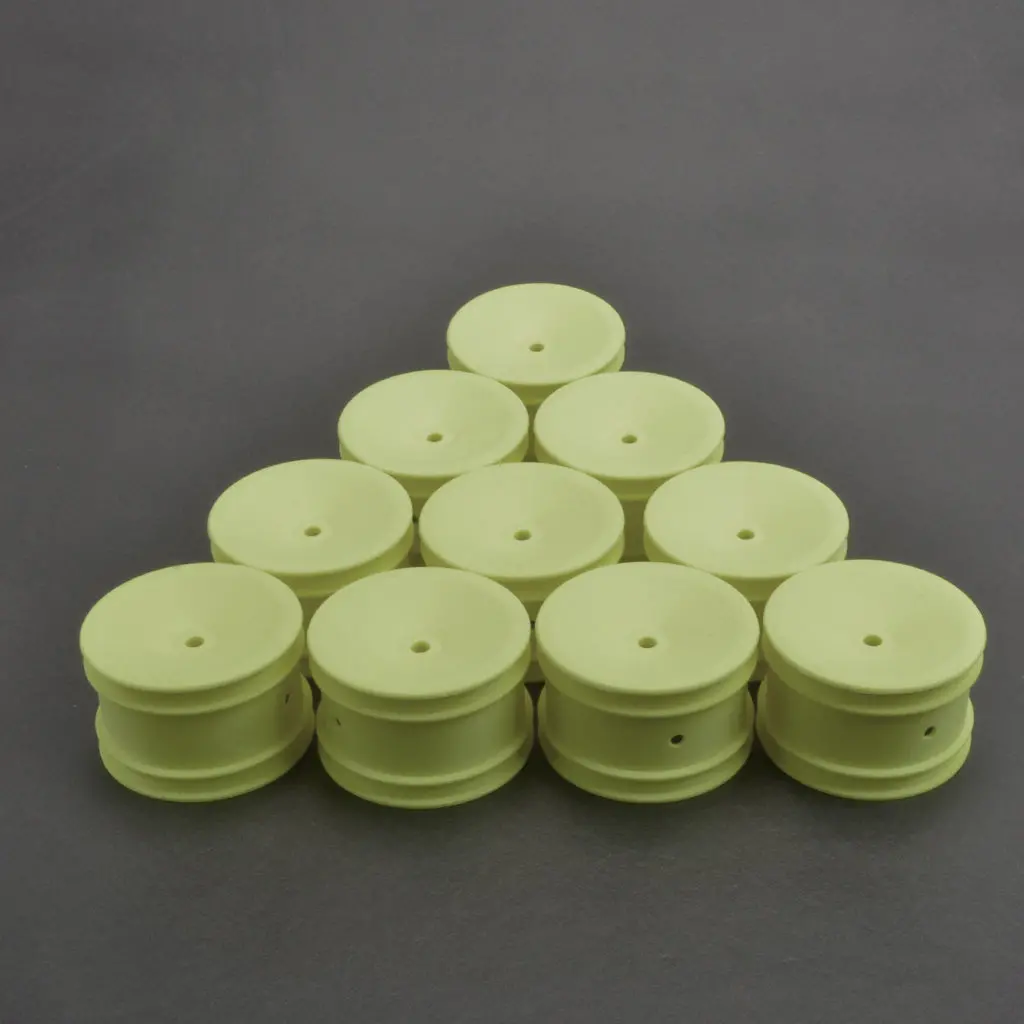 Rear Off Road Wheels - Yellow (5 Pairs) 1