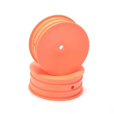 1/10Th 2Wd Front Wheel Orange 1Pr 1