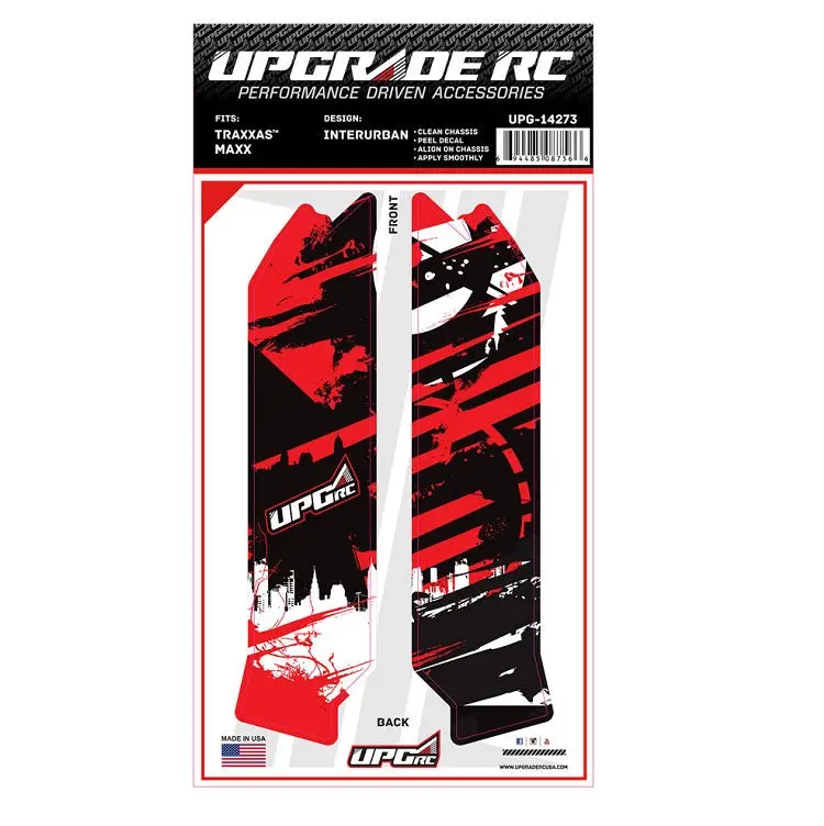 Upgrade Interurban Chassis Protector Decal For Traxxas Maxx - Upg-14273 1