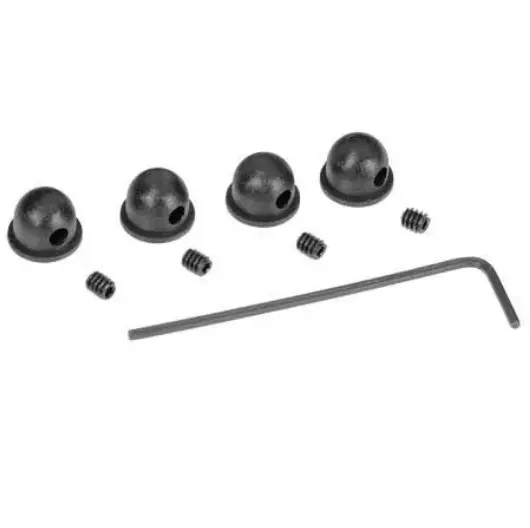 Dubro 1/16In (1.5Mm) Micro Wheel Collars 4Pcs - Dbr944 1