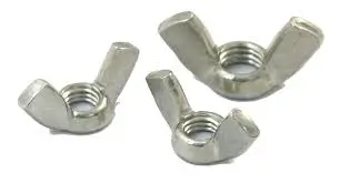 Wing Nut, M5, Nylon (2Pcs) Gf-0304-002 1