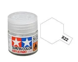 Tamiya X-22 Clear Gloss Mini Acrylic 10Ml - 81522 1
