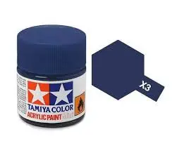 Tamiya X-3 Royal Blue Mini Acrylic 10Ml - 81503 1