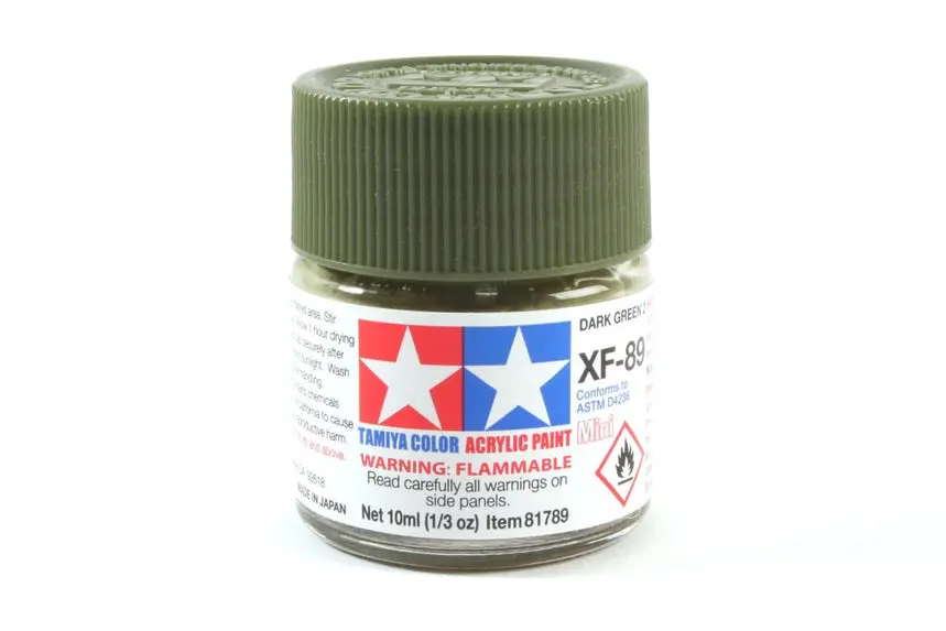 Tamiya Xf-89 Dark Green 2 Mini Acrylic 10Ml - 81789 1