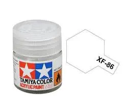 Tamiya Xf-86 Flat Clear Mini Acrylic 10Ml - 81786 1