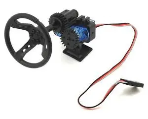 Yeah Racing 1:10 Darkdragonwing Steering Wheel Set & Servo - Yea-Ya-0539 1