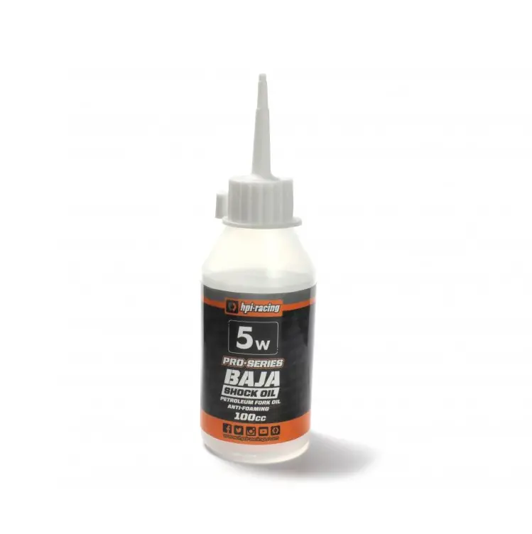 Hpi 5W Mineral Shock Oil Suit Baja 100Ml - Hpi-Z141 1