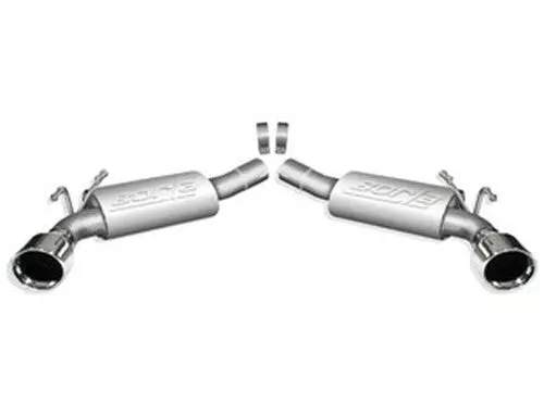 Borla 2.5" Touring Axle Back Exhaust (10-13 Camaro Ss) 11774 1