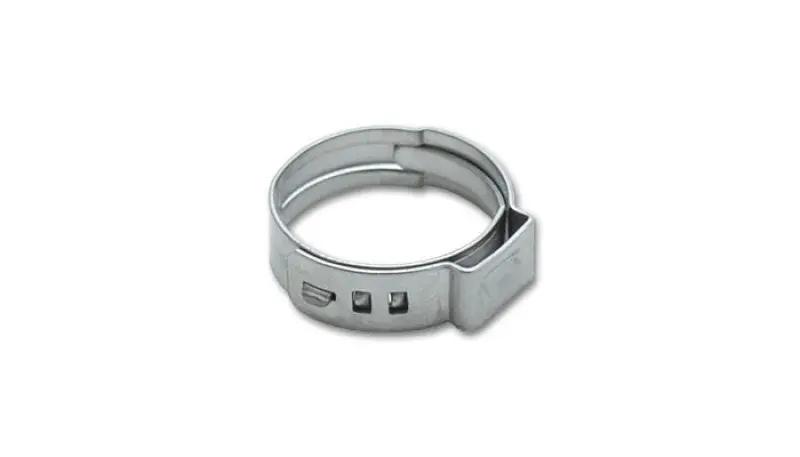 Vibrant One Ear Stepless Pinch Clamps 7.0-8.7Mm Clamping Range (Pack Of 10) Ss 5Mm Band Width 1