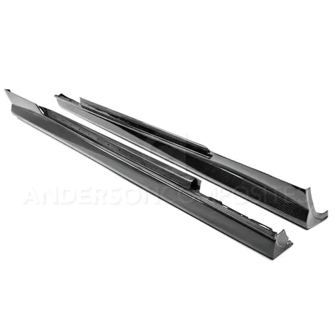 Anderson Composites Zl-Style Carbon Fiber Side Skirts (10-13 Camaro) Ac-Ss1011chcam-Zl 1