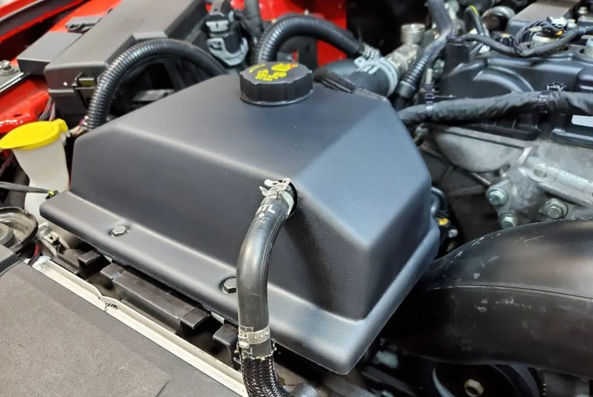 Jlt Coolant Tank Cover (15-20 Mustang All) Jltctc-Fm15 1
