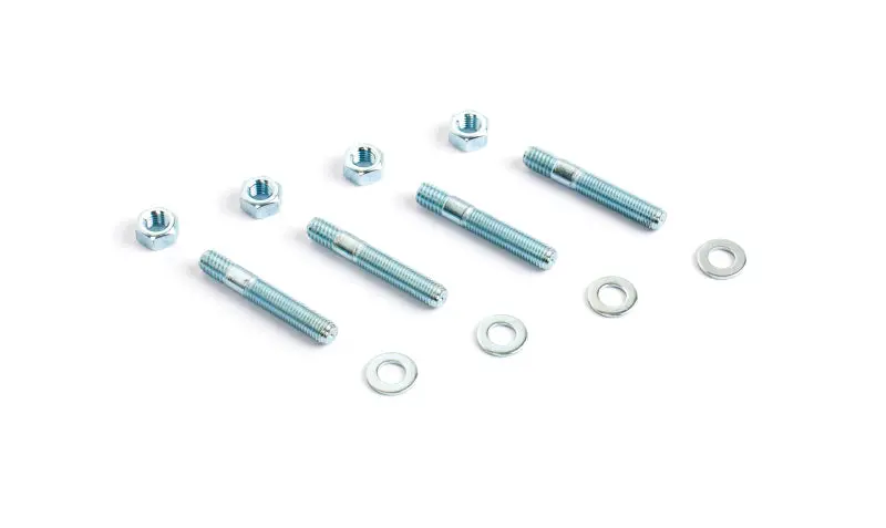 Cometic Carburetor Studs 2In Zinc Plated - Set Of 4 With Washers And Nuts 1