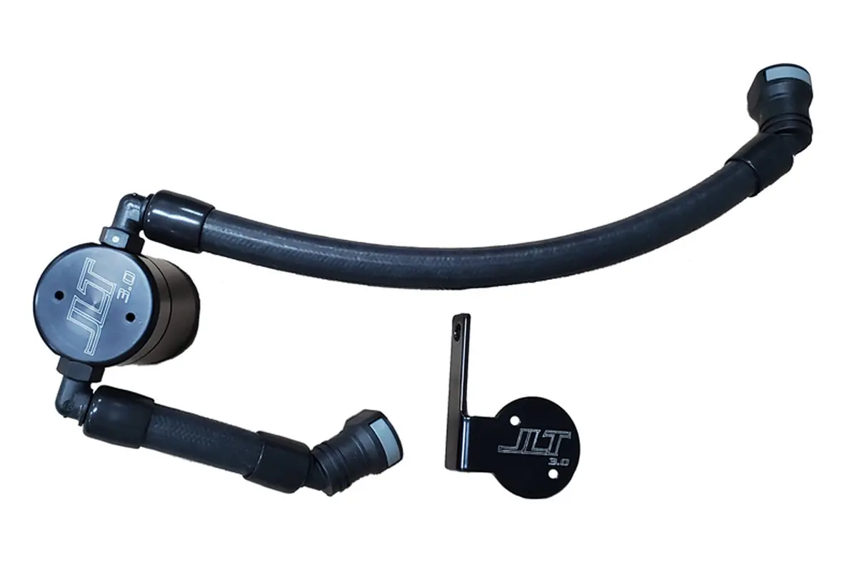 J&L Oil Separator 3.0 Passenger Side Black (2020-2021 Shelby Gt500) 1