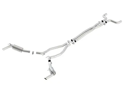 Borla 2.5" Atak Cat-Back Exhaust (14-15 Camaro Ss W/Ground Fx) 140533 1