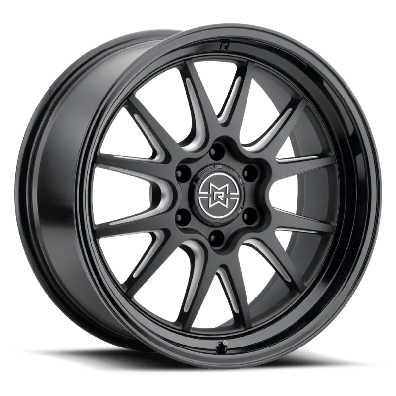 Method Raised Mr802 20X10 / 8X170 Bp / -18Mm Offset / 125Mm Bore - Double Black Milled Wheel 1