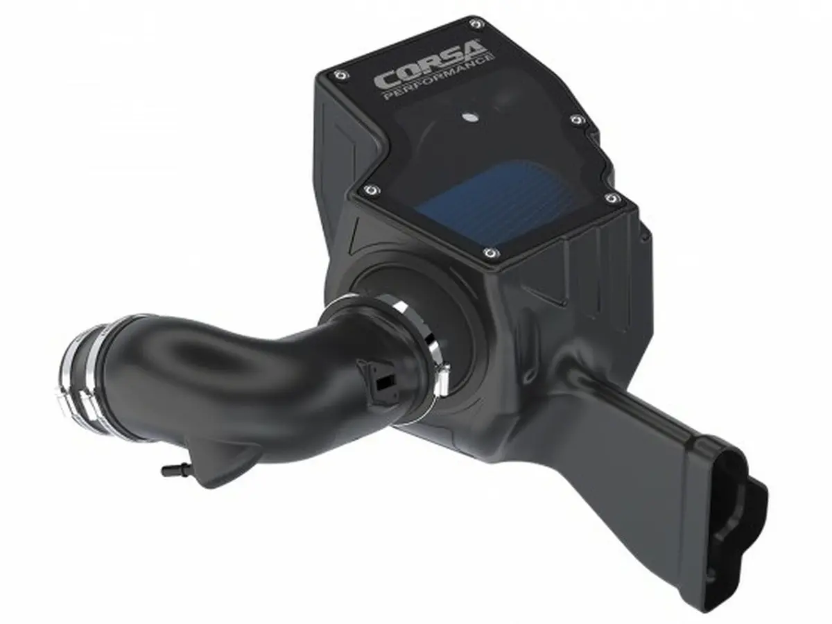 Corsa Cold Air Intake Closed Box Oiled Filter (2018+ Mustang Gt) 1