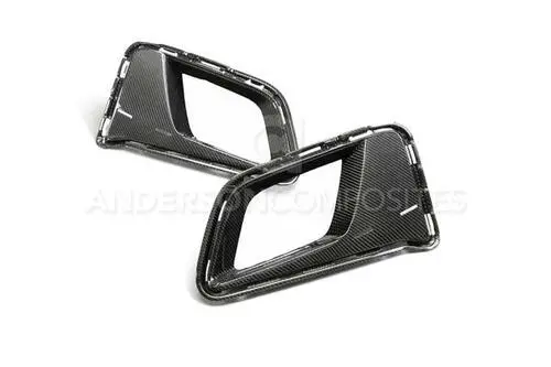 Anderson Composites Carbon Fiber Front Bezels Pair Type Le (2017+ Camaro Zl1 1Le) Ac-Adb17chcamzl-Le 1