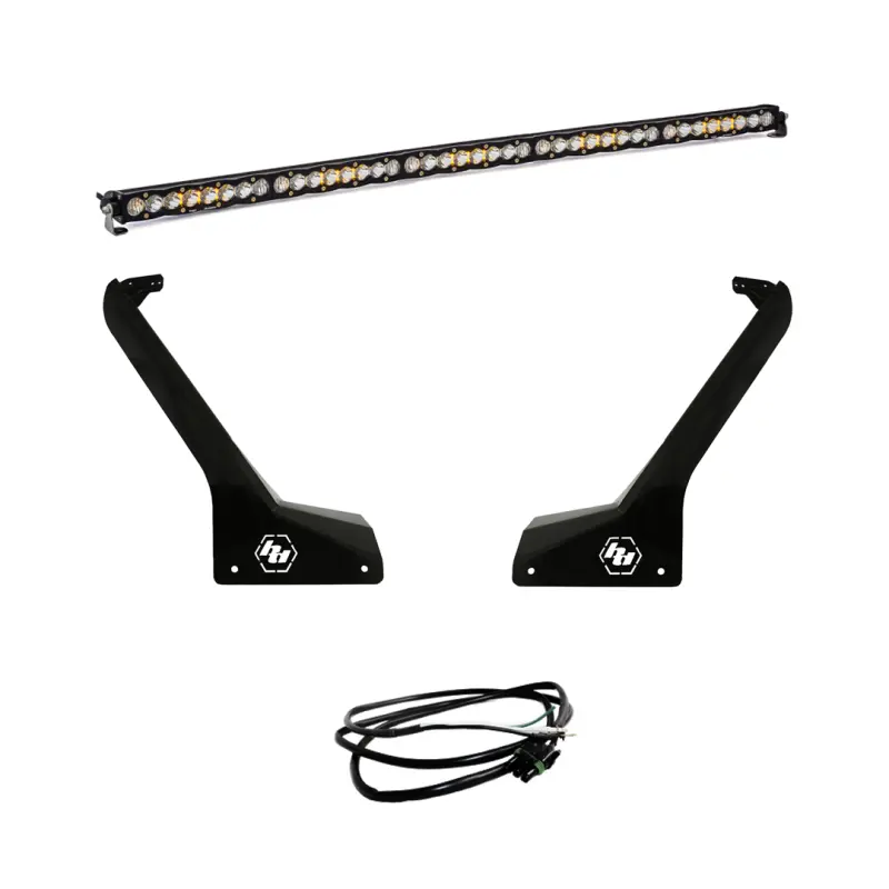 Baja Designs Jeep Jl/Jt Roof Bar Led Light Kit 50In S8 W/Upfitter 1