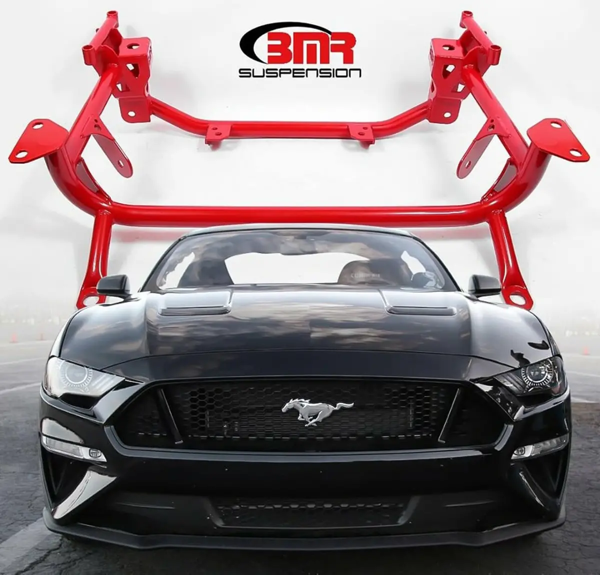 Bmr Drag Racing K-Member Red (2015-2020 Mustang) 1