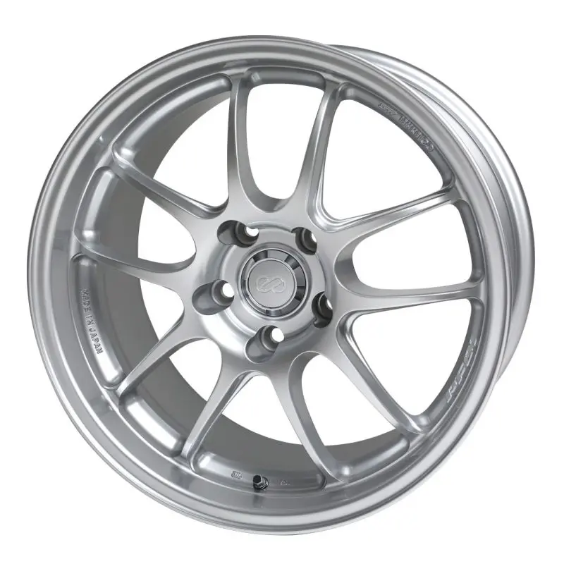 Enkei Pf01 18X9 5X112 35Mm Offset Silver Wheel 1