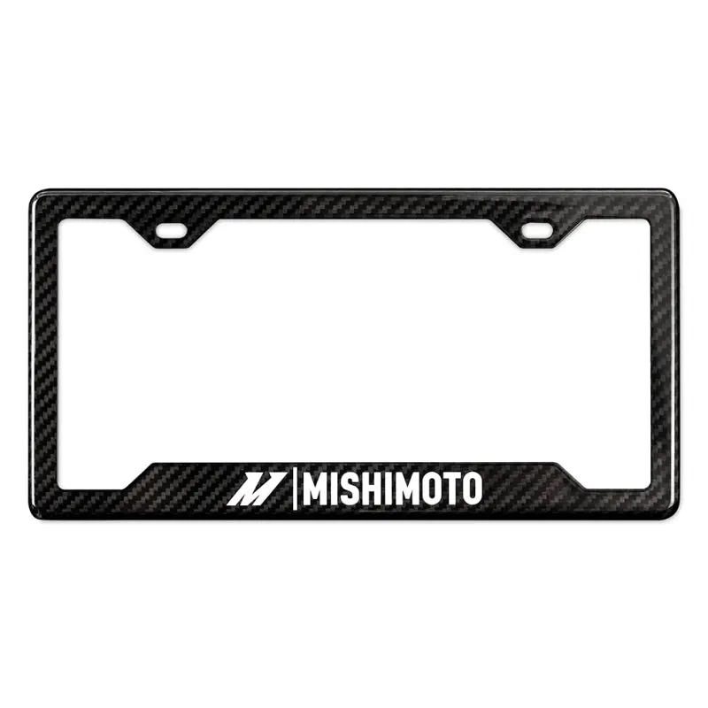 Mishimoto Carbon Fiber License Plate Frame - Gloss 1